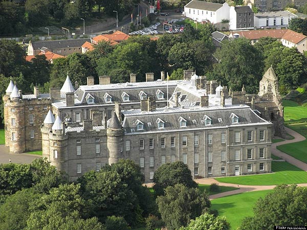 Holyroodhouse, Edinburg